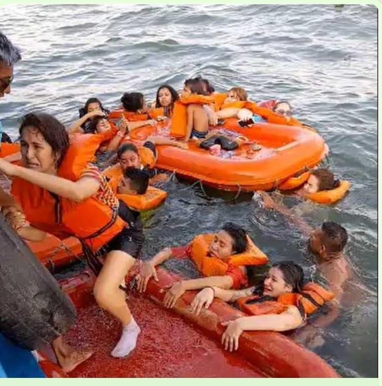 EMBARCAÇÃO NAUFRAGA NO RIO TAPAJÓS
