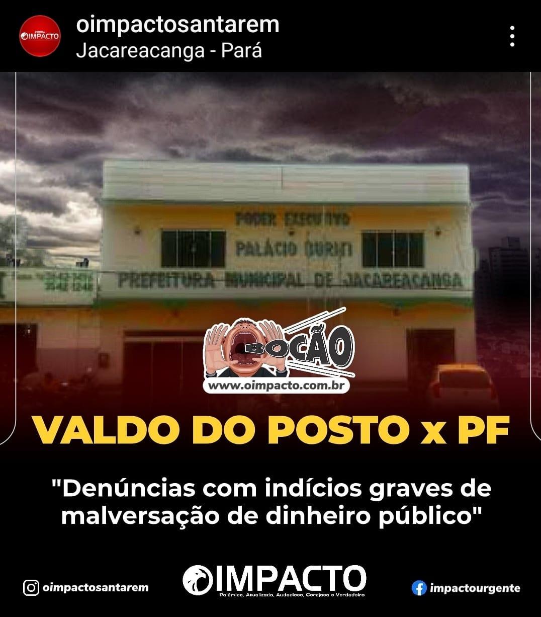 BOMBA EXPLODE EM JACAREACANGA,  PROVÁVEIS  FALCATRUAS /  FAVORECIMENTOS / DESVIOS DE RECURSOS