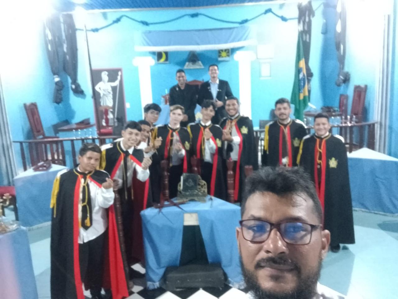 MAÇONARIA: CAPÍTULO DeMOLEY DE ITAITUBA PROMOVE  ELEVAÇÃO DE JOVENS EM SUA HIERARQUIA