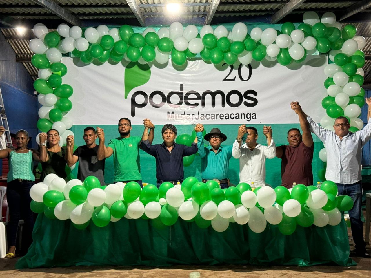 EX-PREFEITO RAIMUNDO SANTIAGO PREJUDICADO NA APRESENTAÇÃO DOS PRÉ-CANDIDATOS DAS SIGLAS DO PODEMOS E CIDADANIA