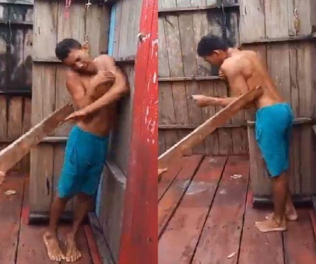 TRIBUNAL DO CRIME CASTIGA LADRÃO COM MUITAS PAULADAS APÓS DESOBEDECER A ORDEM DE NÃO ROUBAR RO REDUTO DA FACÇÃO  -  VEJA VÍDEO