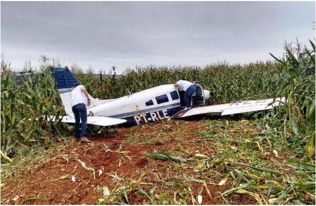 PILOTO REALIZA POUSO FORÇADO EM MILHARAL E É PRESO APÓS PERSEGUIÇÃO
