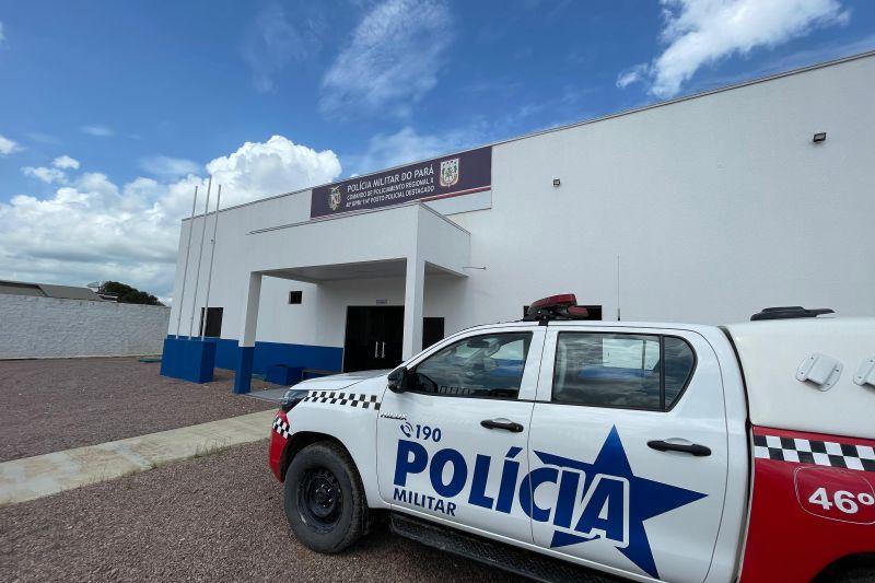 POSTO POLICIAL DA PM EM CASTELO DE SONHOS, GANHA NOVO E ESTRATÉGICO PRÉDIO NA BR-163