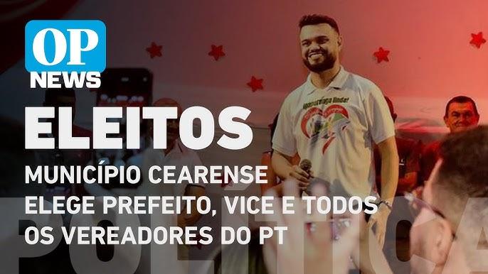 CIDADE NO CEARÁ TEM PREFEITO, VICE-PREFEITO E TODOS OS VEREADORES ELEITOS DO PT