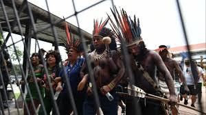 INDÍGENAS REJEITAM EDUCAÇÃO VIRTUAL NAS ALDEIAS  E OCUPAM SEDUC DO PARÁ