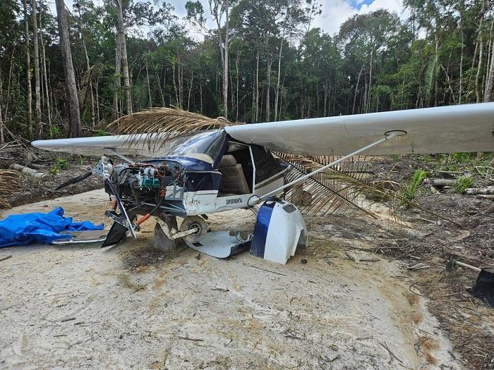 FORÇA INTEGRADA DE COMBATE AO CRIME ORGANIZADO PRENDE PILOTO E DESTRÓI TRÊS AERONAVES EMPREGADAS NO TRÁFICO DE DROGAS. VEJA VÍDEOS