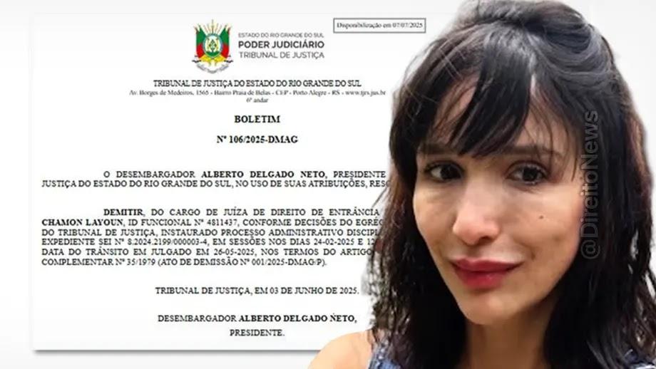 TRIBUNAL DEMITE JUÍZA POR USAR SENTENÇA PADRÃO EM 2 MIL PROCESSOS