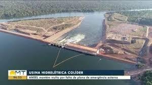BOATOS SOBRE ROMPIMENTO DA HIDRELÉTRICA DE COLÍDER CAUSAM ALARME MAS A BARRAGEM  É ESTRUTURALMENTE SEGURA
