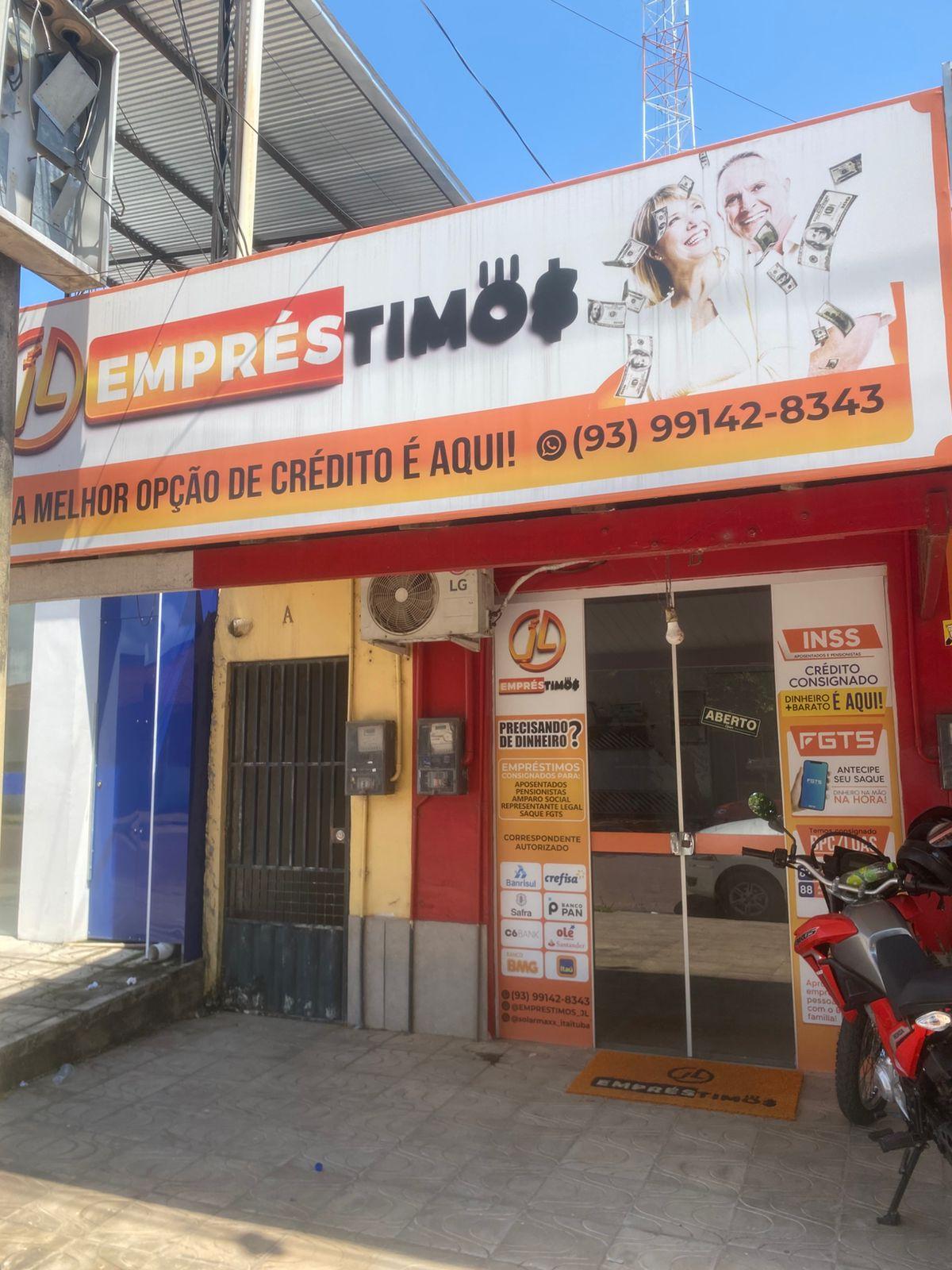 J L EMPRÉSTIMOS - SUA SOLUÇÃO FINANCEIRA  DE CONFIANÇA EM ITAITUBA