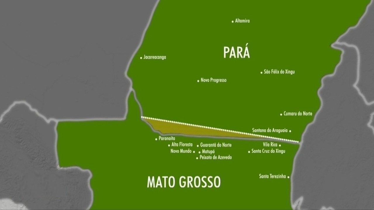 SOB PRETEXTO SOCIAL MATO GROSSO AVANÇA  SOBRE  TERRITÓRIO DO PARÁ  EM OFENSIVA ARTICULADA NO  STF