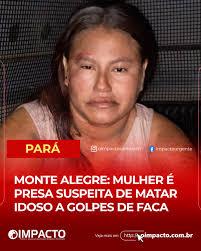 VÍDEO REGISTRA DISCUSSÃO ANTES DA MULHER MATAR IDOSO À FACADAS EM MONTE ALEGRE - VEJA IMAGENS ABAIXO