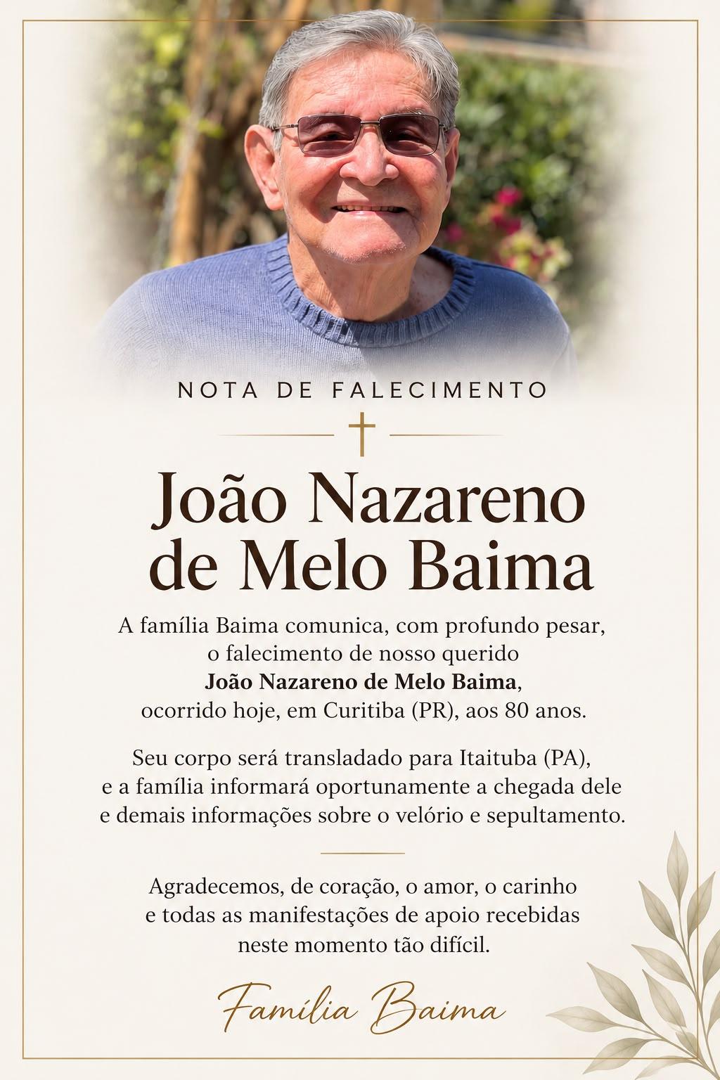 João Nazareno de Melo Baima