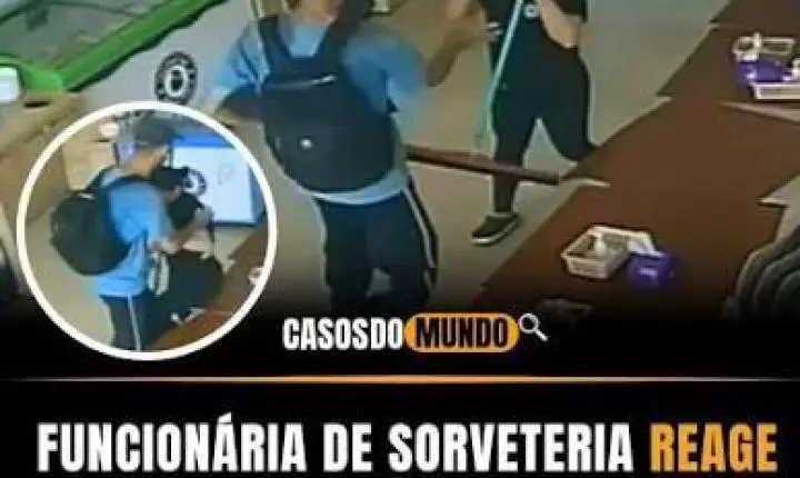 FUNCIONÁRIA REAGE À TENTATIVA DE ESTUPRO E MATA  SUSPEITO. VEJA VÍDEO
