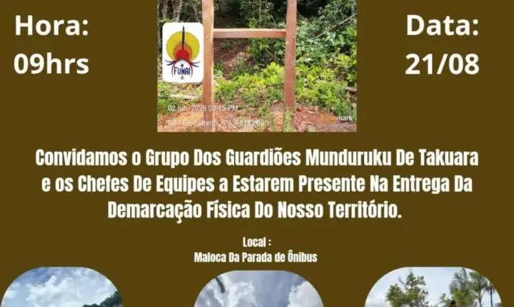 MUNDURUKU DO BAIXO TAPAJÓS: UMA HISTÓRIA DE RESISTÊNCIA, IDENTIDADE E LUTA PELA TERRA.